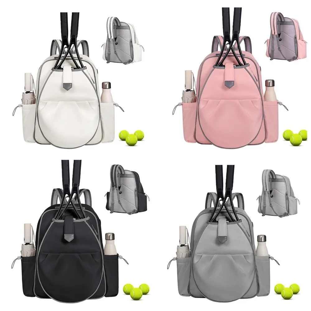 

Large Capacity Tennis Bags Holds 2 Rackets Waterproof Pickleball Bags Portable Multi-functional Tennis Backpack for Women Men