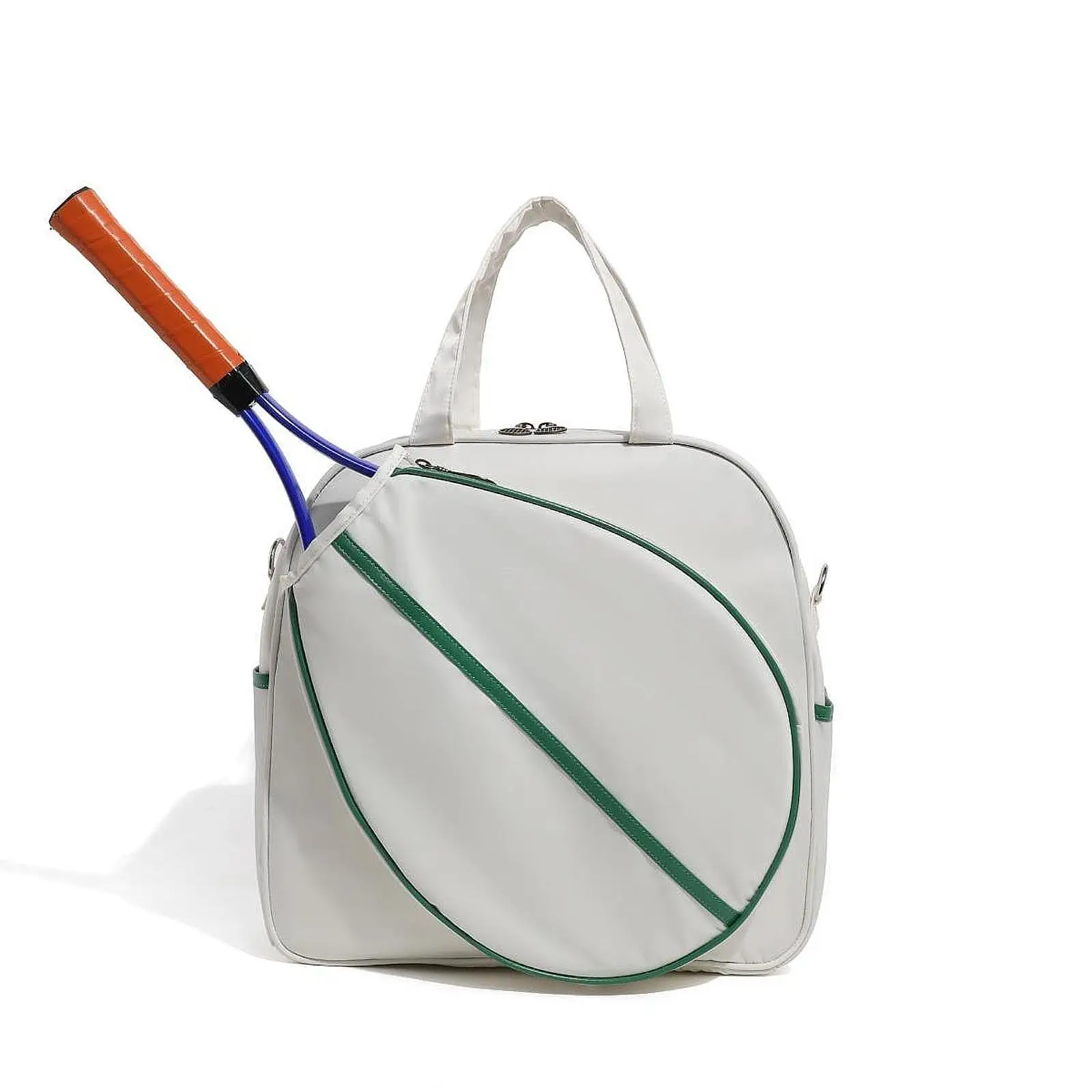 

Сумка для тенниса, сумка через плечо для тенниса с регулируемым ремнем, сумка для переноски теннисных ракеток для фитнеса и спорта, легкая сумка через плечо для теннисных ракеток