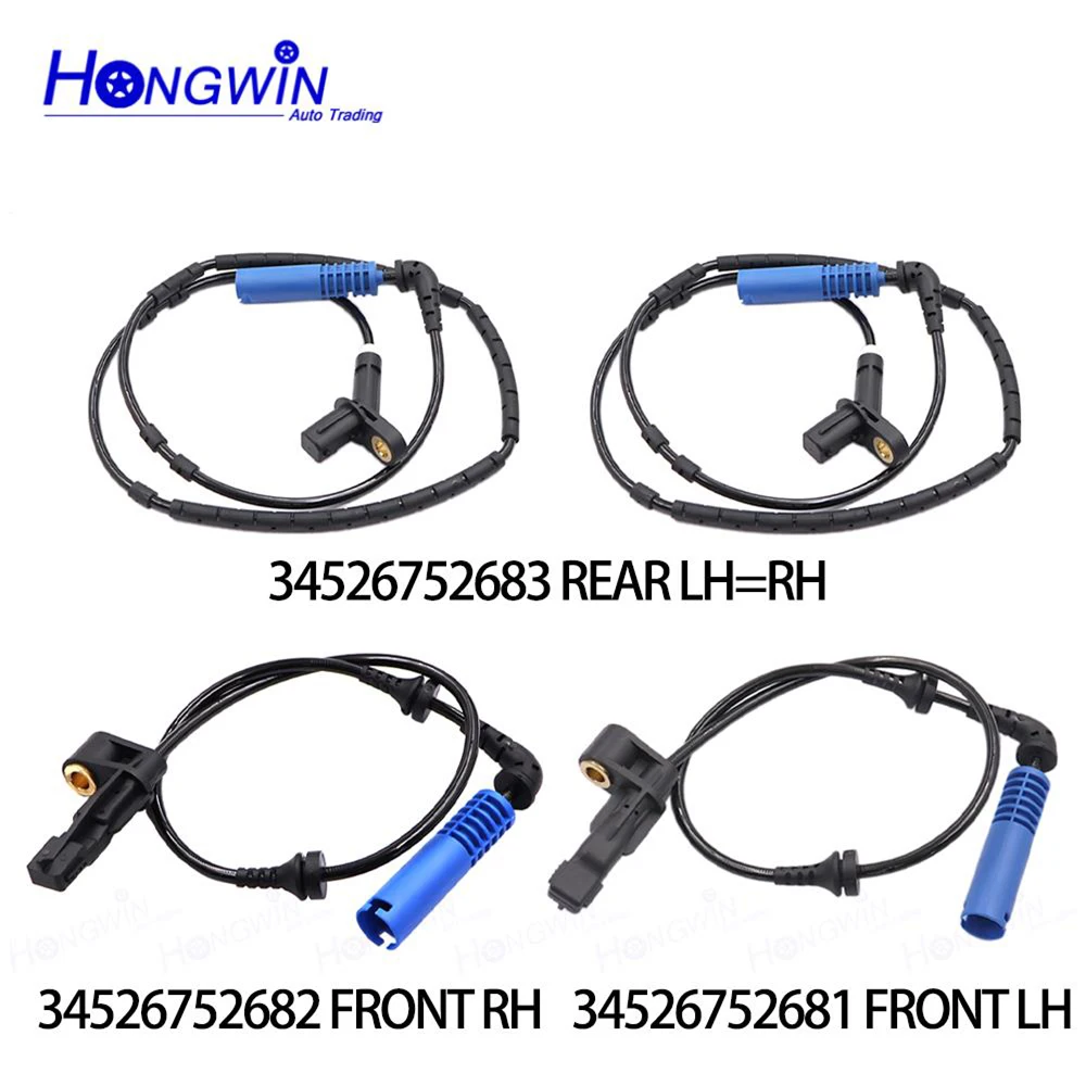 1/2/4pcs Front Rear ABS Wheel Speed Sensor For Voor BMW 3 Serie Sedan E46 hatchbac Cabriolet 34526752683 34526752681 34526752682