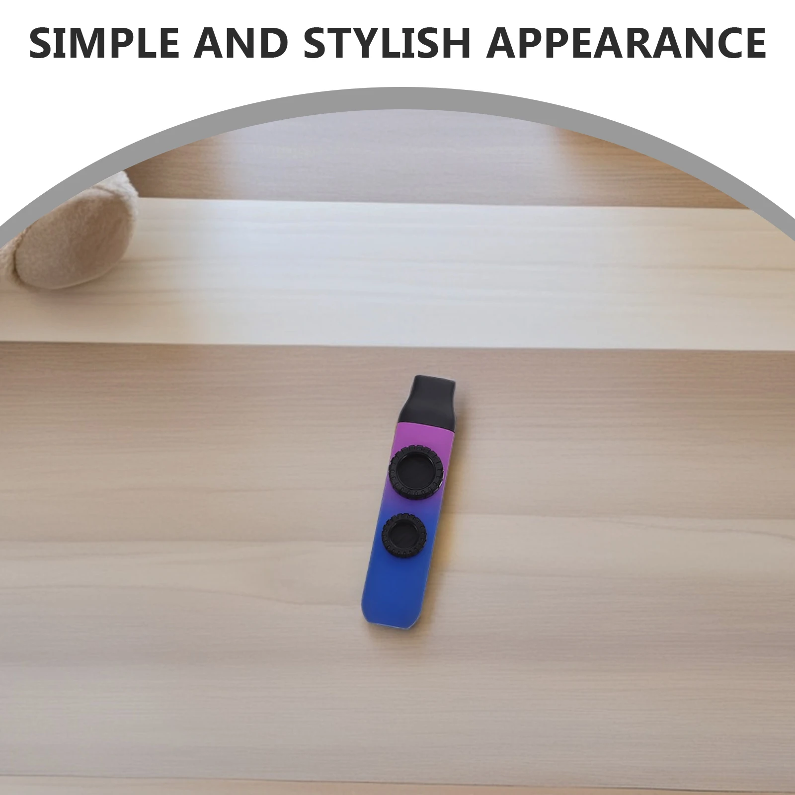 

1 Set Gradient Color Kazoo Instrument Dual Sound Adjustment Portable Musical Preschool Learning Lightweight Fun