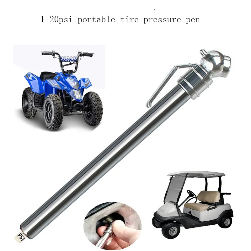 1-20PSI Tire Pressure Test Pen Car Tire Pressure Test Pen Portable Tire Pressure Test Pen Barometer