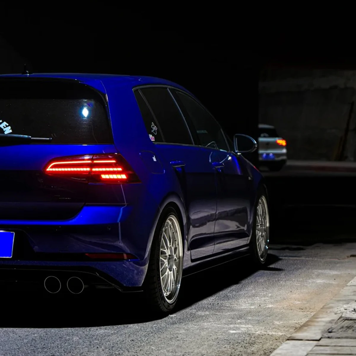 Paar Rückleuchten-Baugruppen für Volkswagen VW Golf 7 Mk7 Golf 7.5 Mk7.5 2013-2020 Rücklicht Bremslicht Rückleuchte