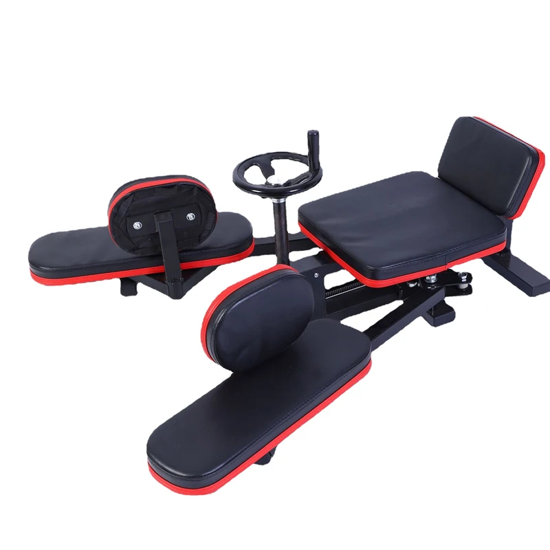 Factory Wholesale Home Gym Fitness Leg Split Yoga Exercise Stretch Machine With Adjustable Wheel