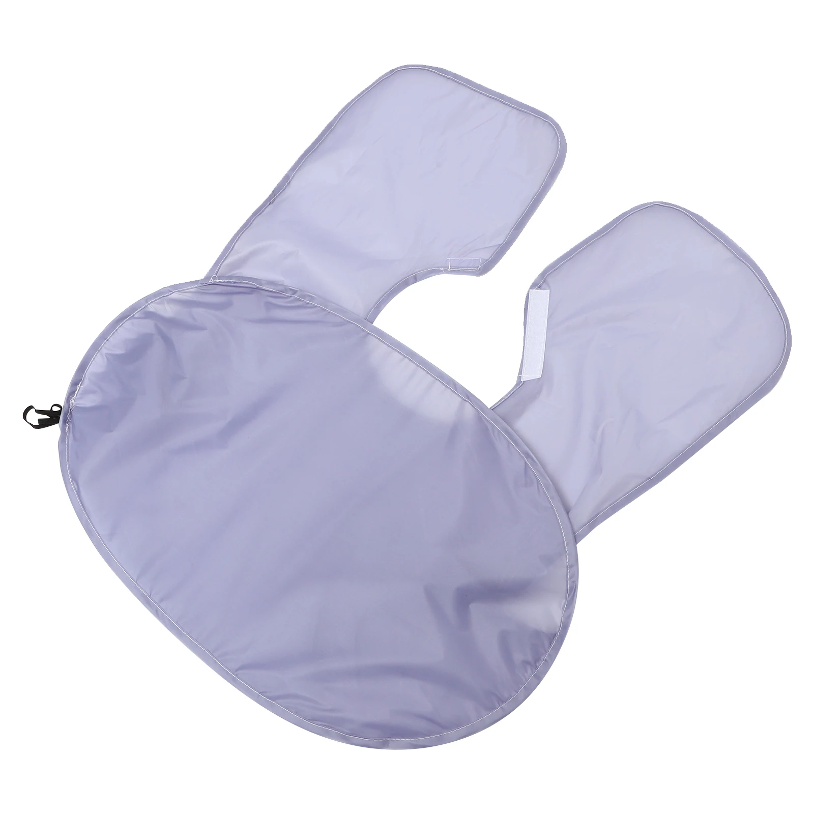 

1pc Shaving Beard Apron Waterproof Men Polyester Grey Foldable Catcher Shave Cape Household Anti-static Gift Father Day