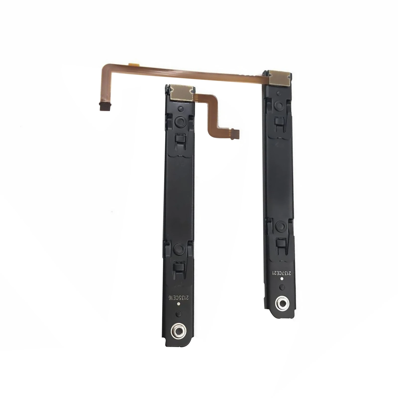Left Right Slide Rail Bracket Repair Replacement for Switch OLED Game Console Accessories Left Long Line Right Short Line