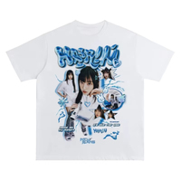 2025 NEW JEANS Korean Girl Group Printed T-shirt MINJI HAERIN HANNI DANIELLE HYEIN K-pop Fans Top Men Women Casual Short Sleeve