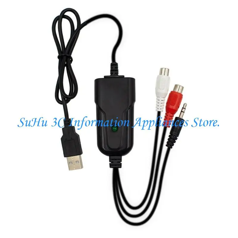  USB  Auditory Converter for Preserving Cassette Memory to MP3 Music Player Import And Export Auff, Mp3 And Files