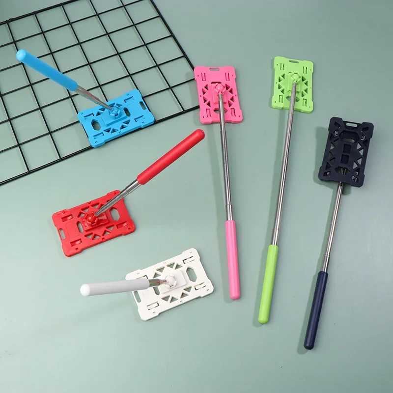 تماس سيارة لعبة بطاقة عصا تلسكوبي وقوف السيارات لعبة الضرب العصي دفع قضيب قابل للتعديل اللمس ن الذهاب عصا حامل