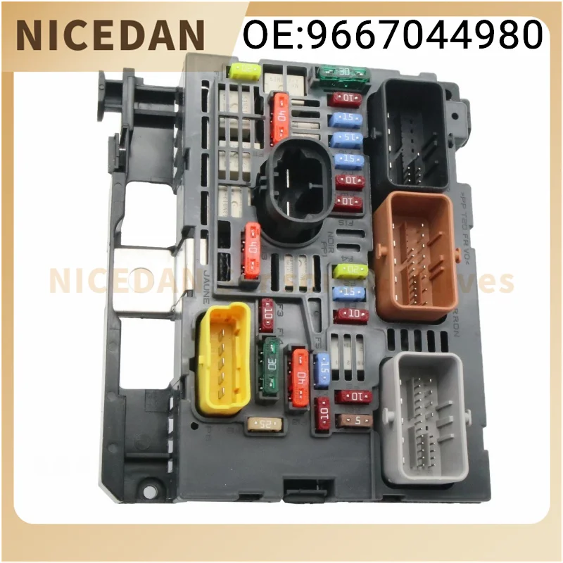 

9667044980 Genuine Fuse Box BSM R02 For Citreon C4 C5 Picasso Peugrot 3008 407 Cars accessories 96670 44980