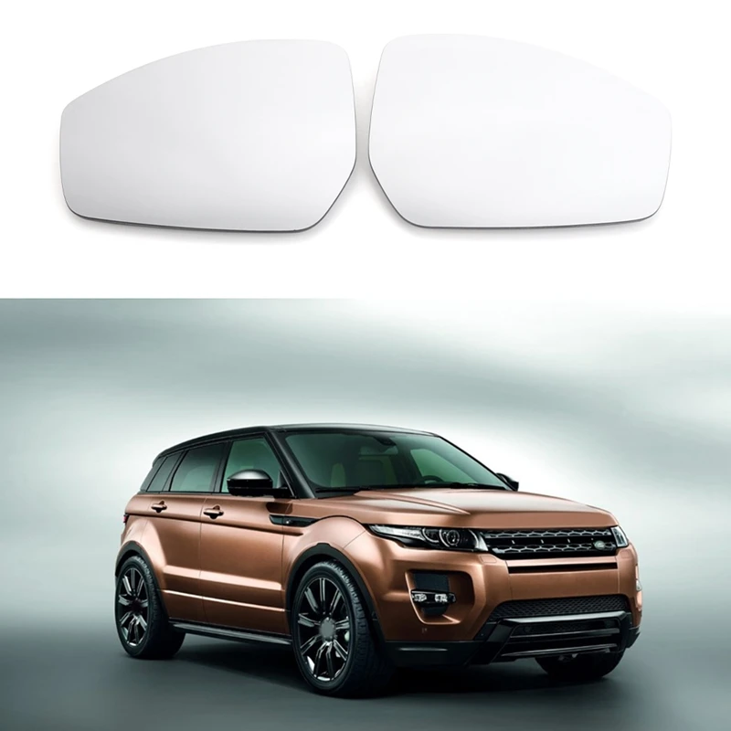 Door Mirror Glass Heated LR048360 LR048359 Fit For Land Rover Range Rover Evoque 2014-2019 Accessories Parts