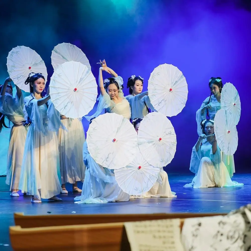 Parapluie en papier huilé de Style Antique chinois, 70cm, 10 couleurs, Costumes, photographie, décoration, spectacle de danse