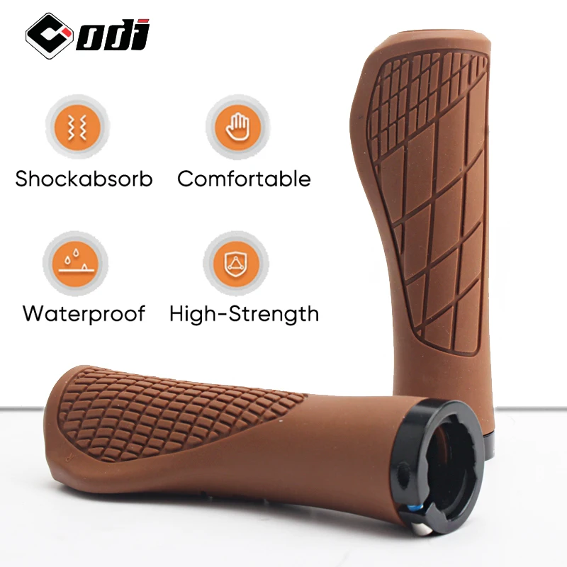 ODI Bicycle Grips Soft Silica Gel Mountain Bike Grips Ergonomics Mtb Cuffs Waterproof Mtb Bike Handle Lock on Bicycle Handles