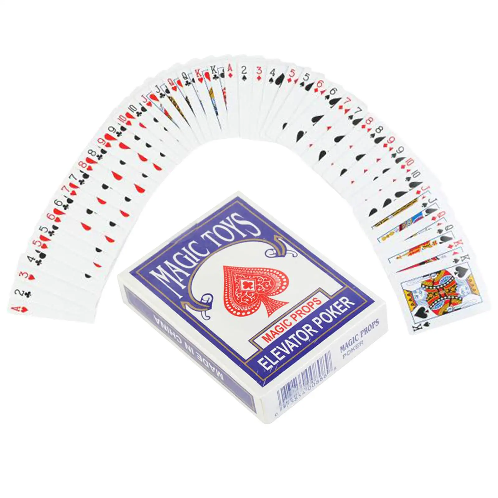 

Magic Playing Cards Interactive Magician Cool Deck Of Cards Portable Close-up Trick Props For Teaching Demonstrations Family