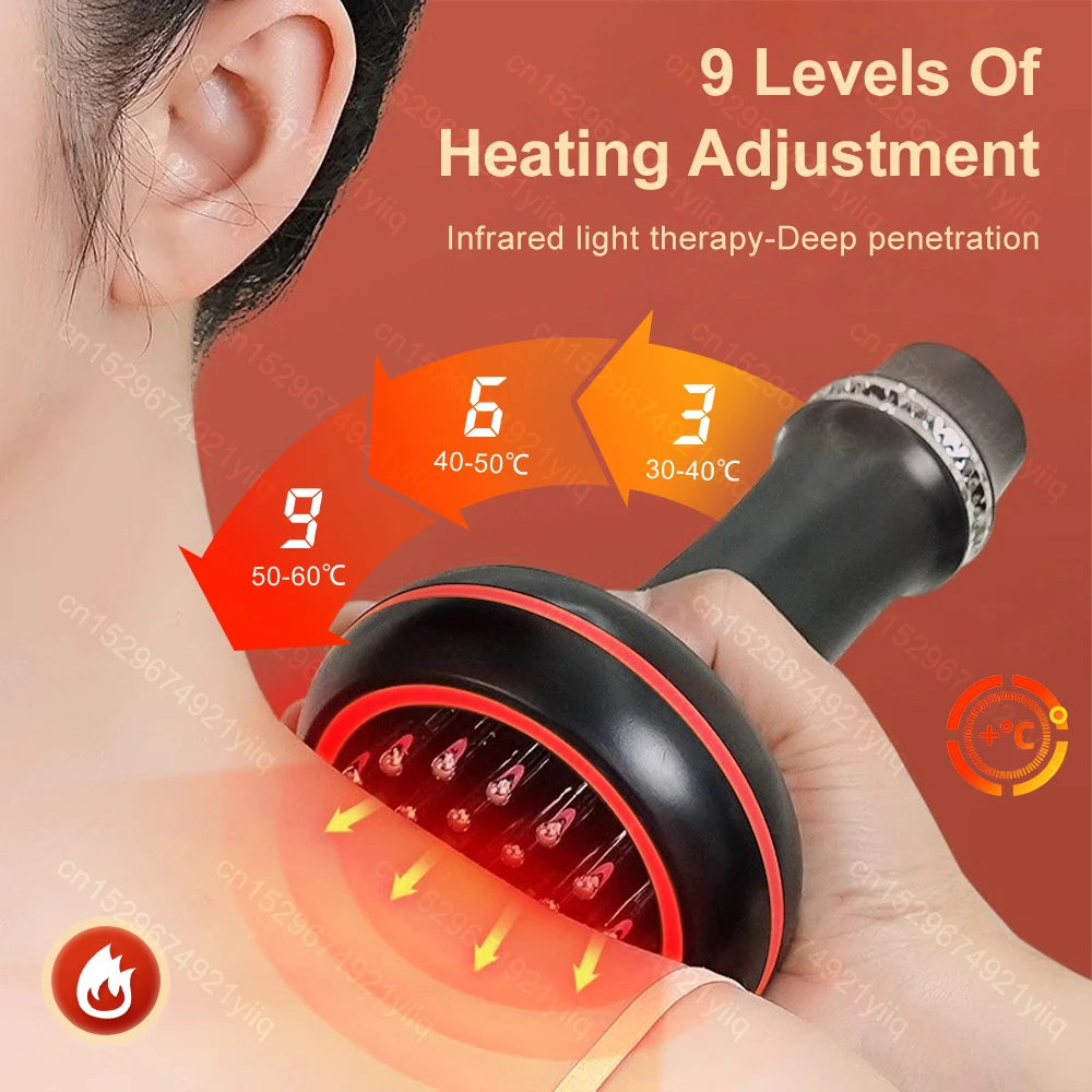 Body Slim Massager Infrared Therapy Gua Sha Scraping Anti Cellulite Fat Burner Beauty Shaping Weight Loss Electro stimulator