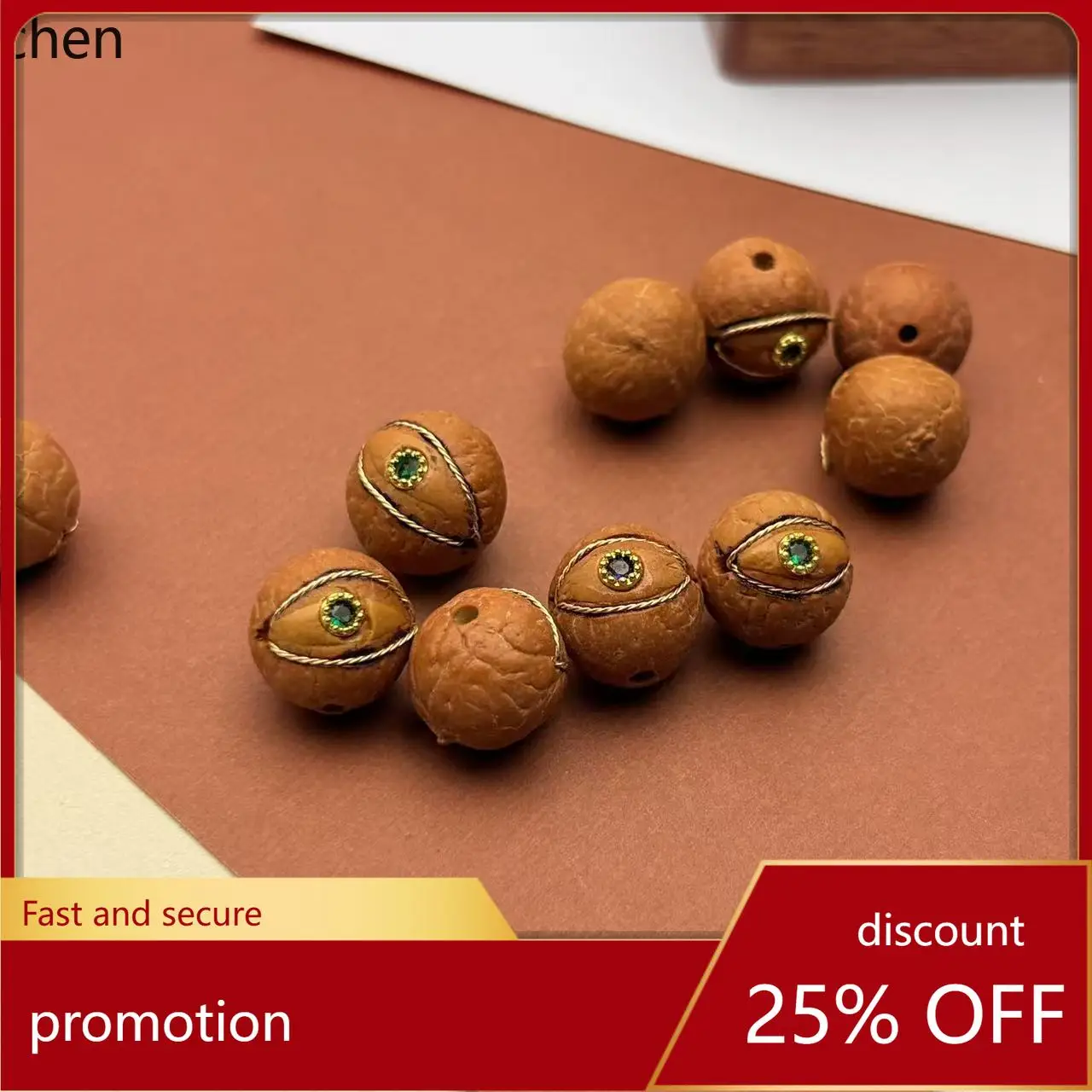 

Cz phoenix eye bodhi seed angel's eye beads spacer beads loose beads wenyuan bracelet matching accessories diy
