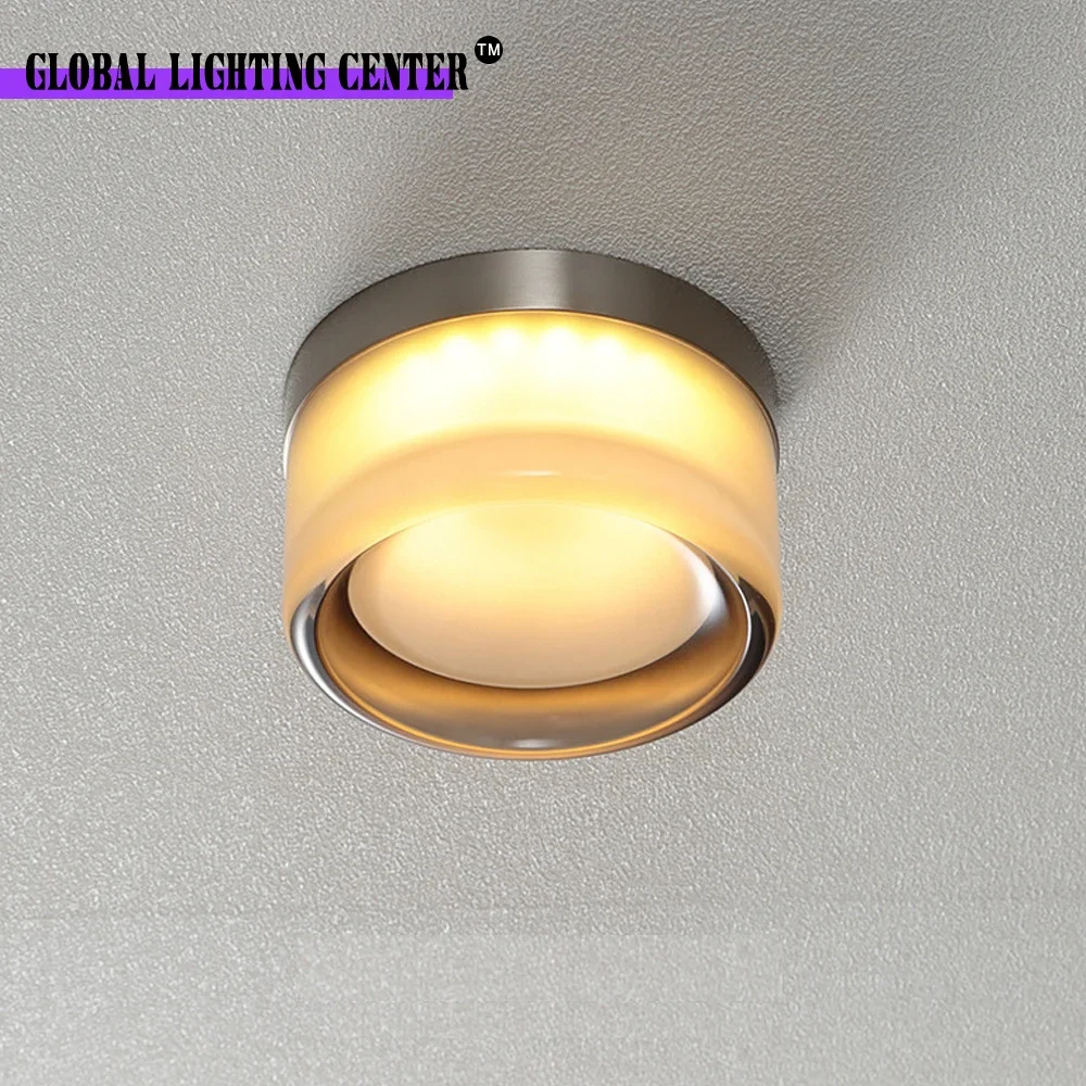 Concave LED Wall Lamp Amber Jelly Small Wall Sconces Bedside Home Decor Light Living Room Hotel Lighting Indoor Outdoor