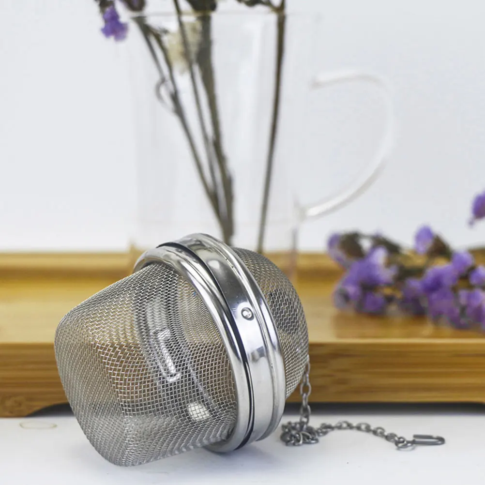 

2pcs Stainless Steel Filter Strainer Infuser Easy Clean Long Lasting Making Tool Household Travel Accessory Practical