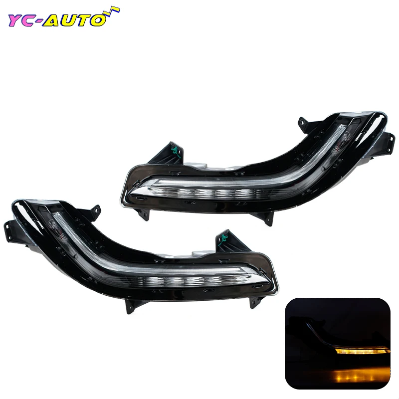 

For Renault Koleos 2 Samsung QM6 2017-2023 LED Front Daytime Running Light DRL Turn Signal Light Car Accessories 266003583R