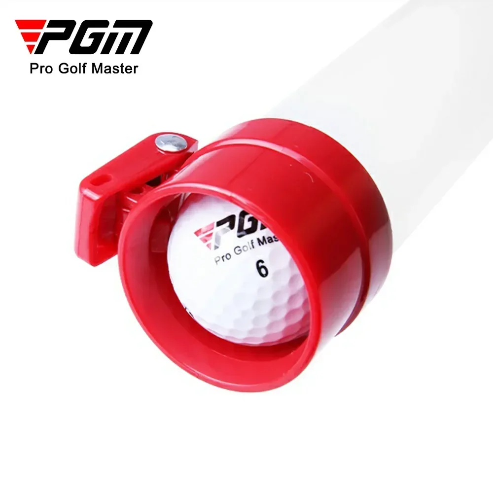 PGM Golf Ball Picker Shag Tube - Plastic with Ball Release Retrievers Collector Grabber Picker Pick Up Golf Supplies JQQ007