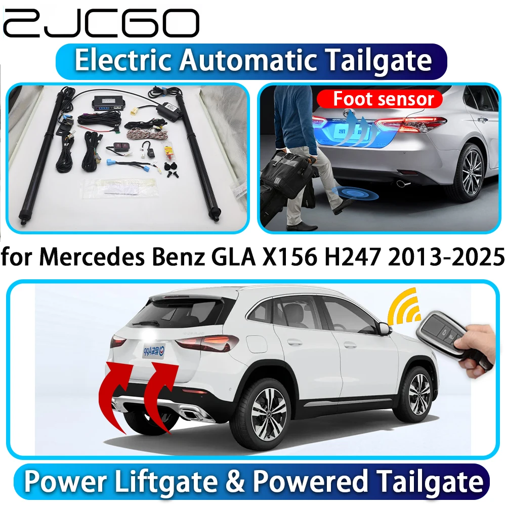 

ZJCGO for Mercedes Benz GLA X156 H247 2013-2025 OEM Automatic Power Liftgate Powered Tailgate Intelligent System Trunk Lift Kit