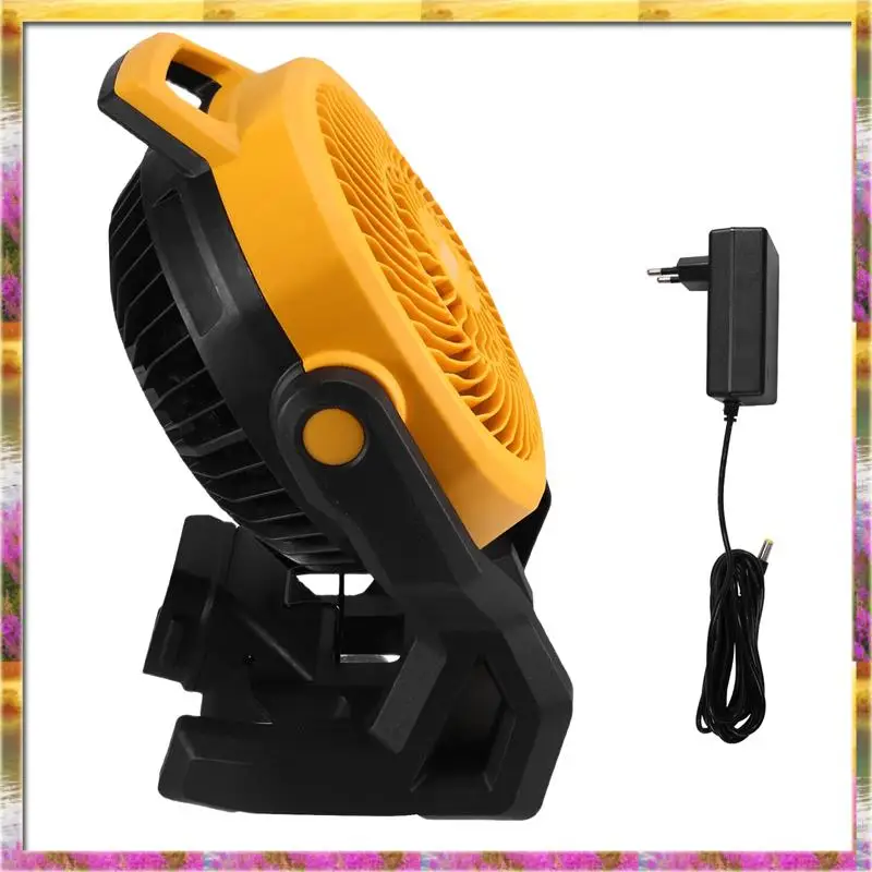 

Удобный для бюджета портативный настольный вентилятор, адаптер питания, напольный вентилятор с питанием от для DCB200, 18 В, 20 В, литиевая батарея, вилка европейского стандарта