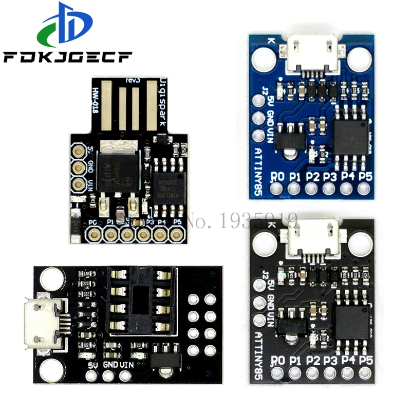 Digispark Kickstarter Micro Development Board ATTINY85/TINY85 ATTINY13A Module for Arduino IIC I2C USB