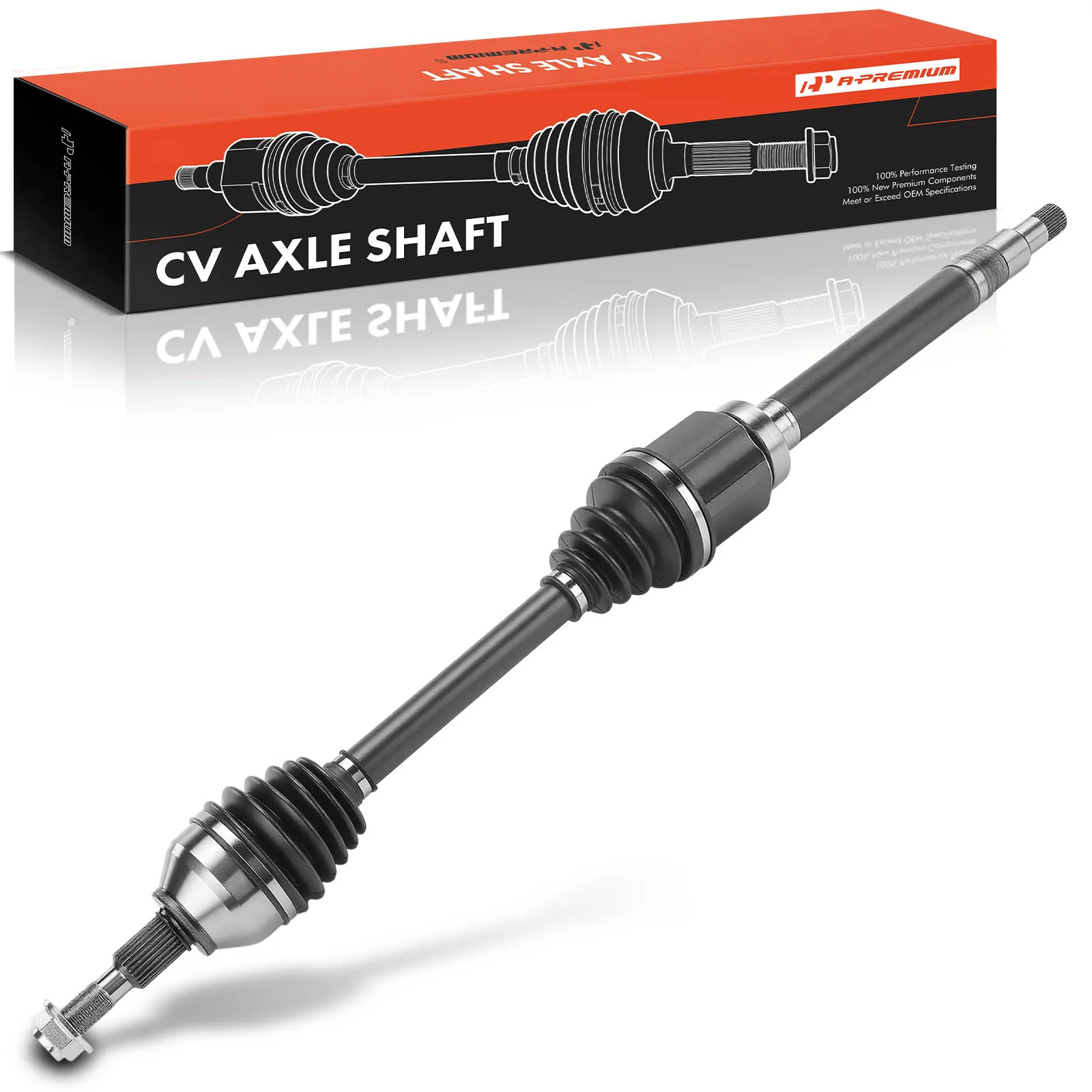 A-Premium Front Passenger Side CV Axle Assembly for Ford Edge 2019-2021 Lincoln Nautilus 2019-2023