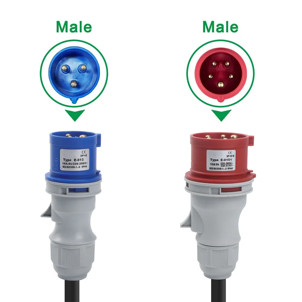 

EV Charging Adapter with US/UK/EU/Swiss/Italian Standard Plug To CEE Power Female Socket Converter for Tesla