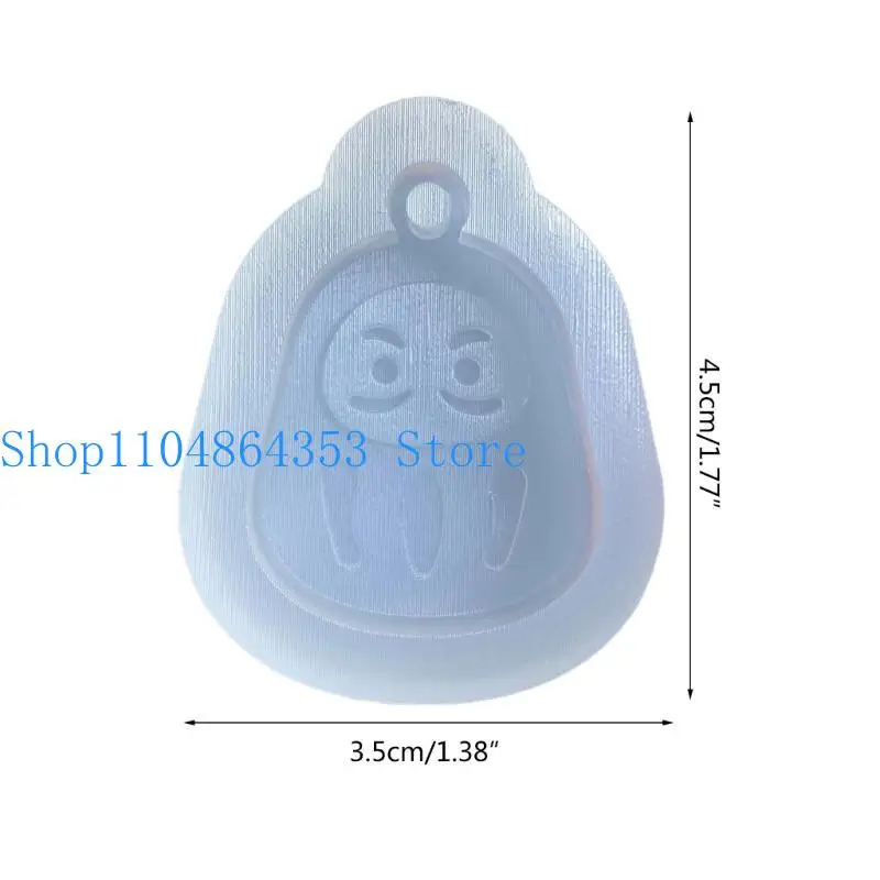 652F Resin Silicone Mould ، قالب قلادة الراتنج لتصنيع المجوهرات الحرف الرئيسية