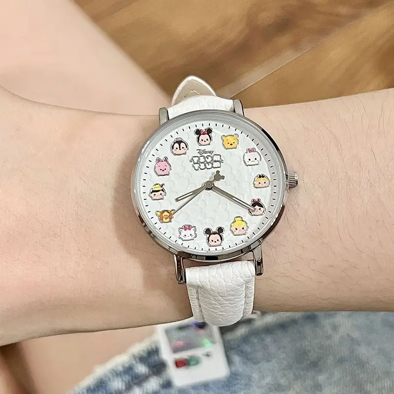 2025 New Ladies Watch Student Fashion Simple Scale Luminous Waterproof Light Luxury Premium Quartz Watch Birthday Gift