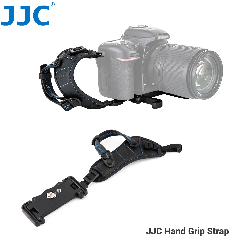 JJC DSLR Camera Strap Hand Grip Strap with Standing U Plate Holder for Nikon D780 D850 D810 D800 D750 D610 D600 D500 D7500 D7200