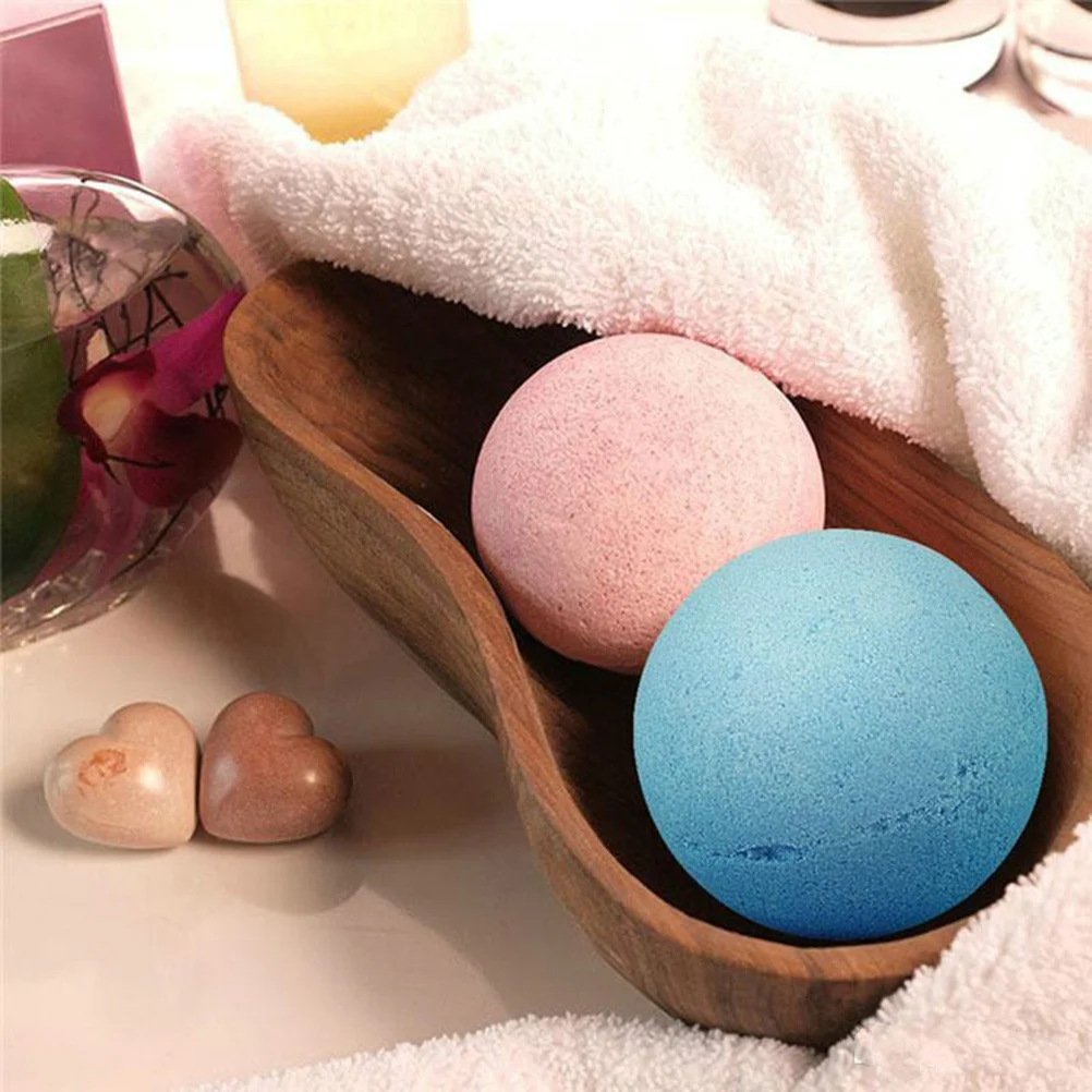 

6Pcs Bath Salts Ball Set Organic Bubble for Stress Relief Soften Cuticle Nourish Skin Women Gift