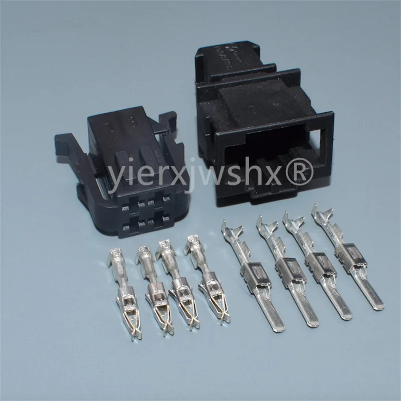 1Sets 4 Pin 2.8MM 191972732 191972722 191 972 732 191 972 722 Auto Connector Oxygen O2 Sensor Plug Automotive Socket For VW