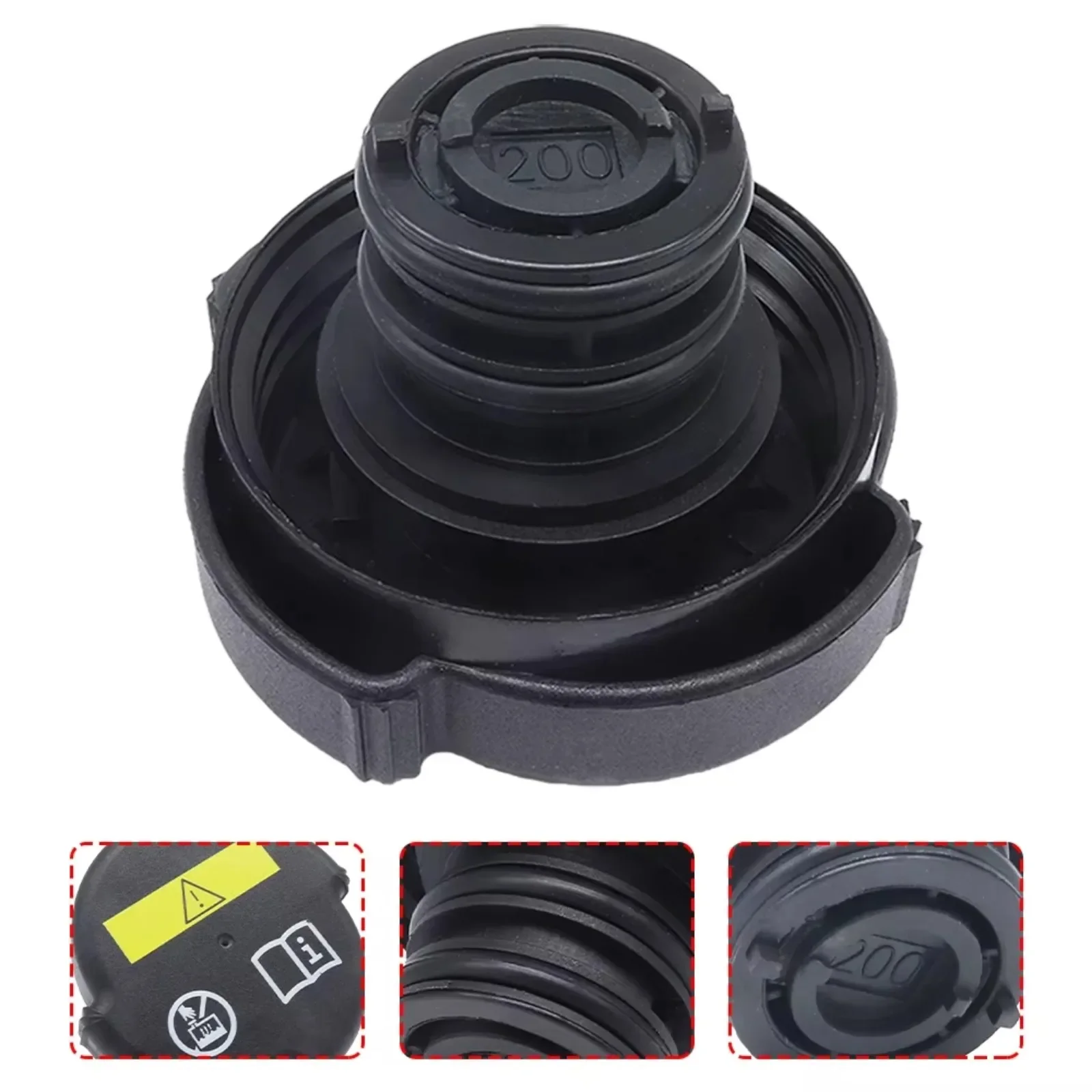 สําหรับ BMW 5 Series Z3 E36 Z4 E85 E86 Z8 E52 ขยายถังหม้อน้ําฝาครอบถังน้ํา FILLER CAP REPLACEMENT Part 17111712669