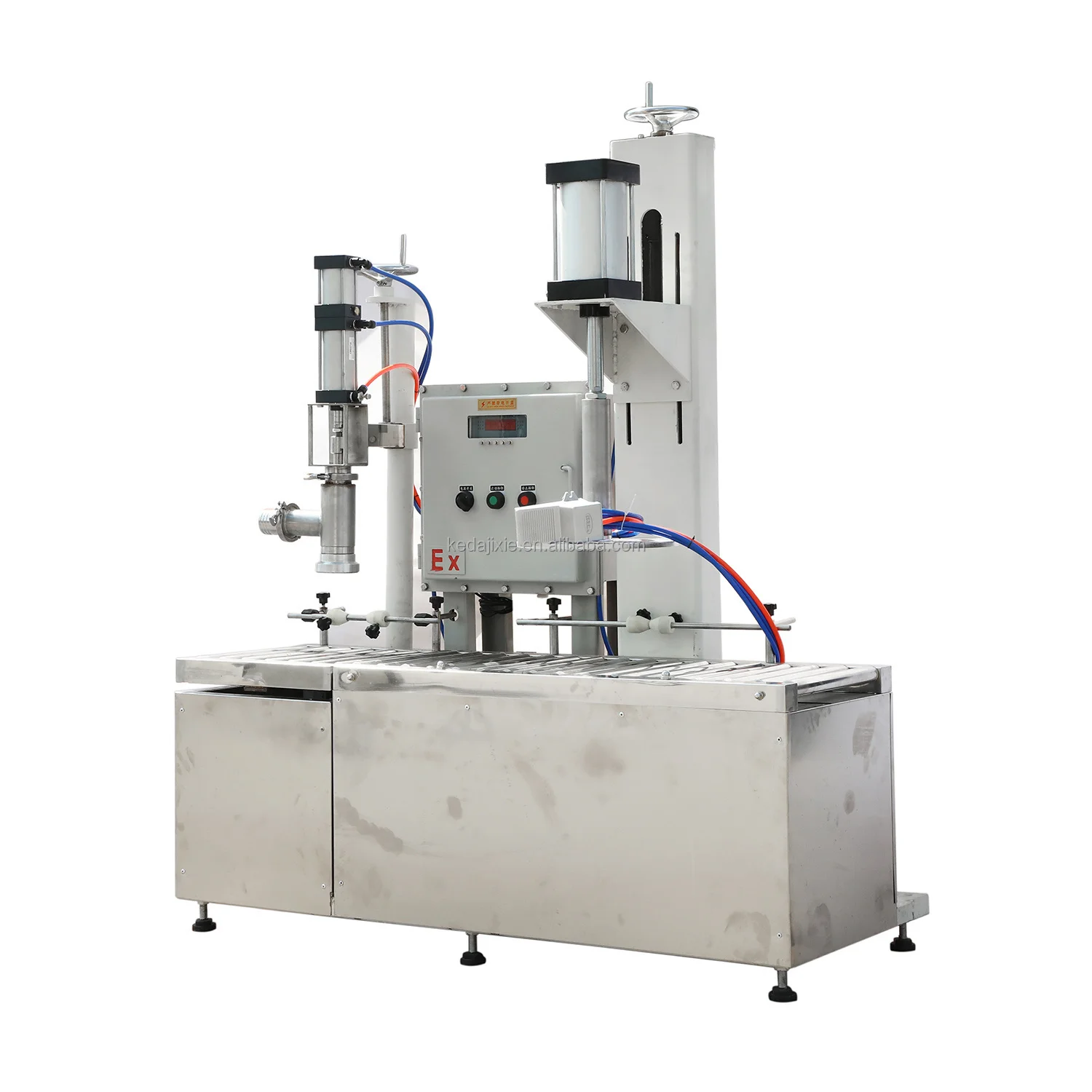 High Productivity Water Paint Filling Machine Automatic Liquid Packing Machine Coating Pigment Making Machines