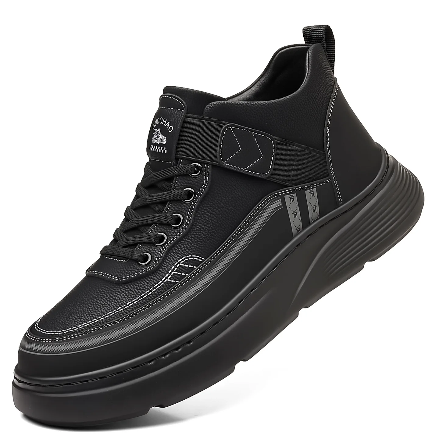 

Autumn Winter Retro Work Shoes for Men Keep Warm Leather Casual Sneakers Man Fashion Casual New Designer Platform Shoes Male