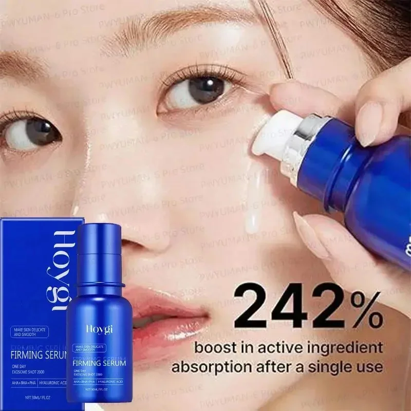 Blue Microneedle Shrink Pores Facial Essence Whitening Lifting Firm Fine Line Serum Moisturise Melanin Remove Skin Care Product