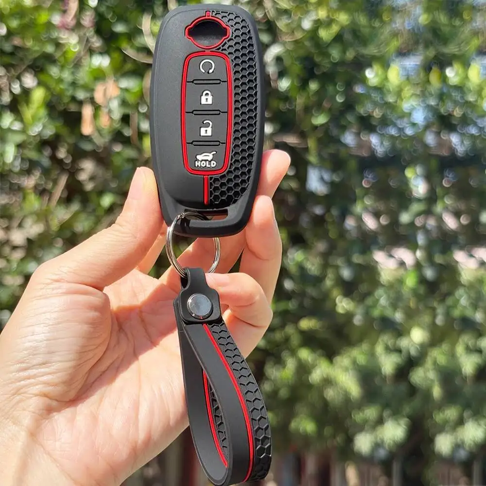 المفاتيح حماية لنيسان X-TRAIL سيلفي ألتيما قاشقاي باثفندر ركلات أرييا 2022-2026 سيليكون حافظة مفاتيح السيارة
