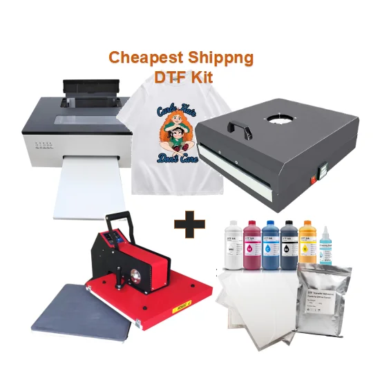 New Arrival 6 Colors A4 InkJet L805 DTF Printer Small Business Started A3 Pet Film DTF Printer Suitable for Any Textile