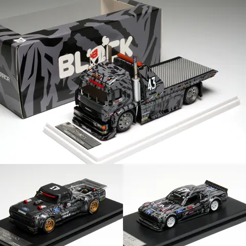 SW 1:64 Mustang Hoonicorn RTR F150 Hoonitruck Panda Subaru Impreza WRX STI Rally Block43 Diecast Car Model Toys Street Warrior
