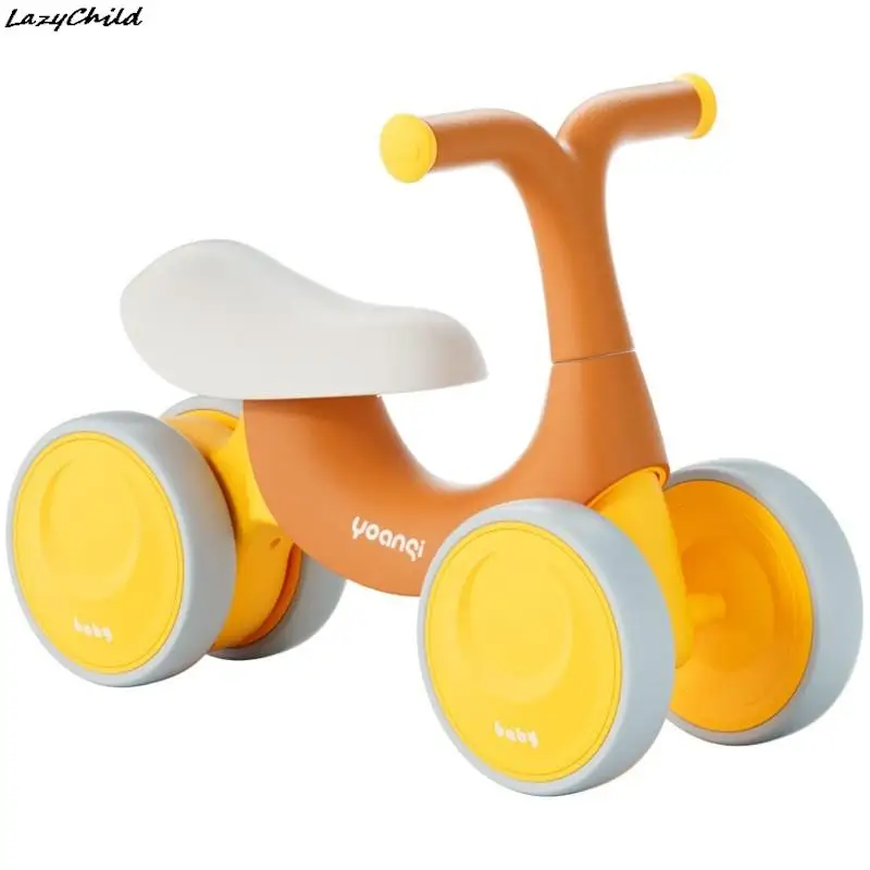 Children Balance Car Without Pedal 1-3 Years Old Sliding Baby Yo-yo Baby Toddler Boy Girl Three Wheel Four Wheel Sliding Toys