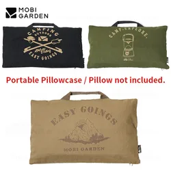 MOBI GARDEN Cotton Canvas Pillowcase Camping Equipment Accessories Storage Bag 1 Person Portable Comfort Pillowcase No Pillow