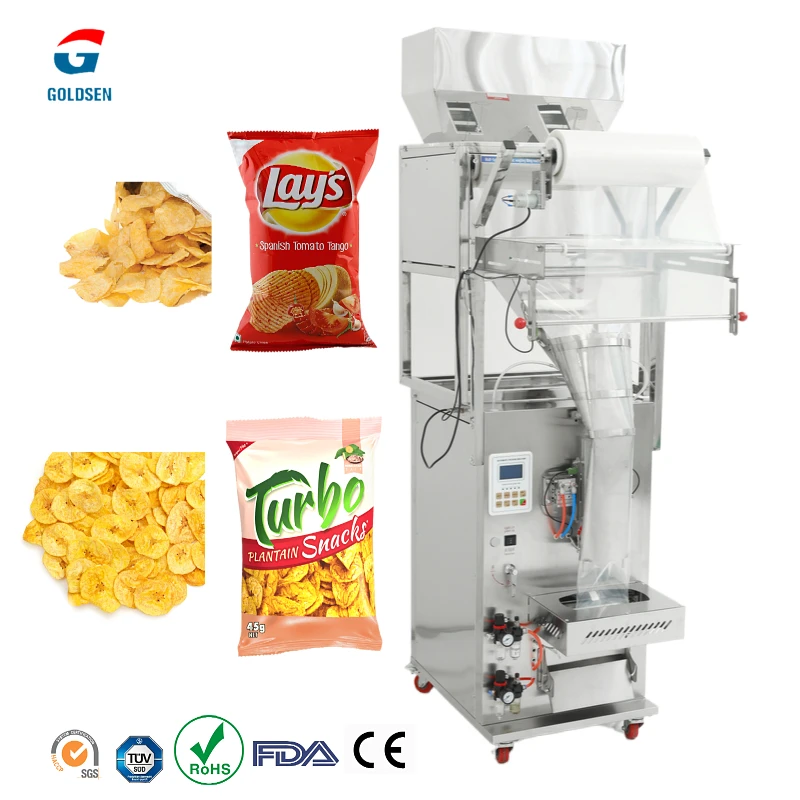 

Азотные чипсы с планом, банановые чипсы, упаковочная машина для картофельных чипсов, многофункциональная полиэтиленовая машина для упаковки закусок, гранул