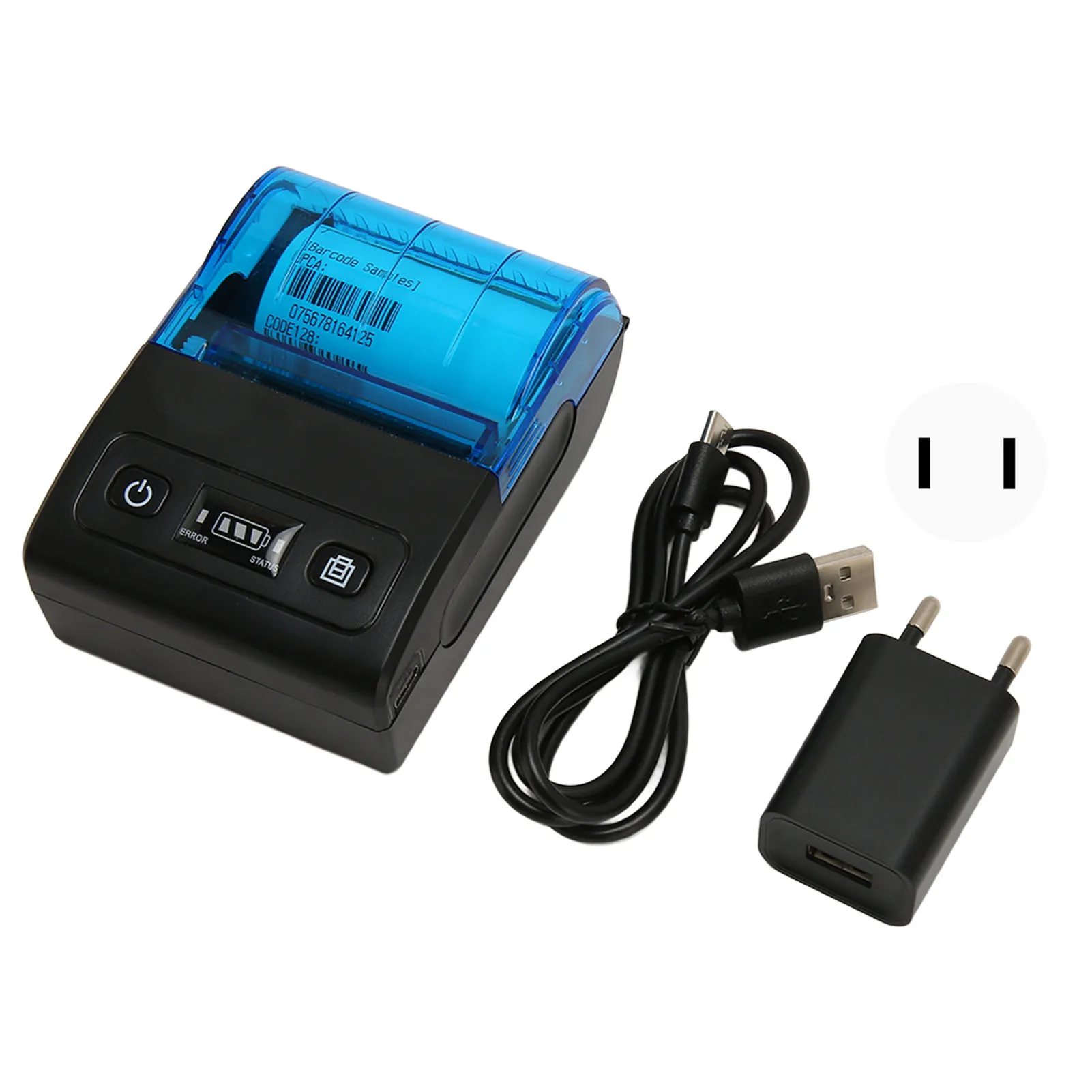 

Portable Thermal Printer Multifunctional Bluetooth 4.0 58mm Mini Thermal Receipt Printer for Shop Restaurant Business