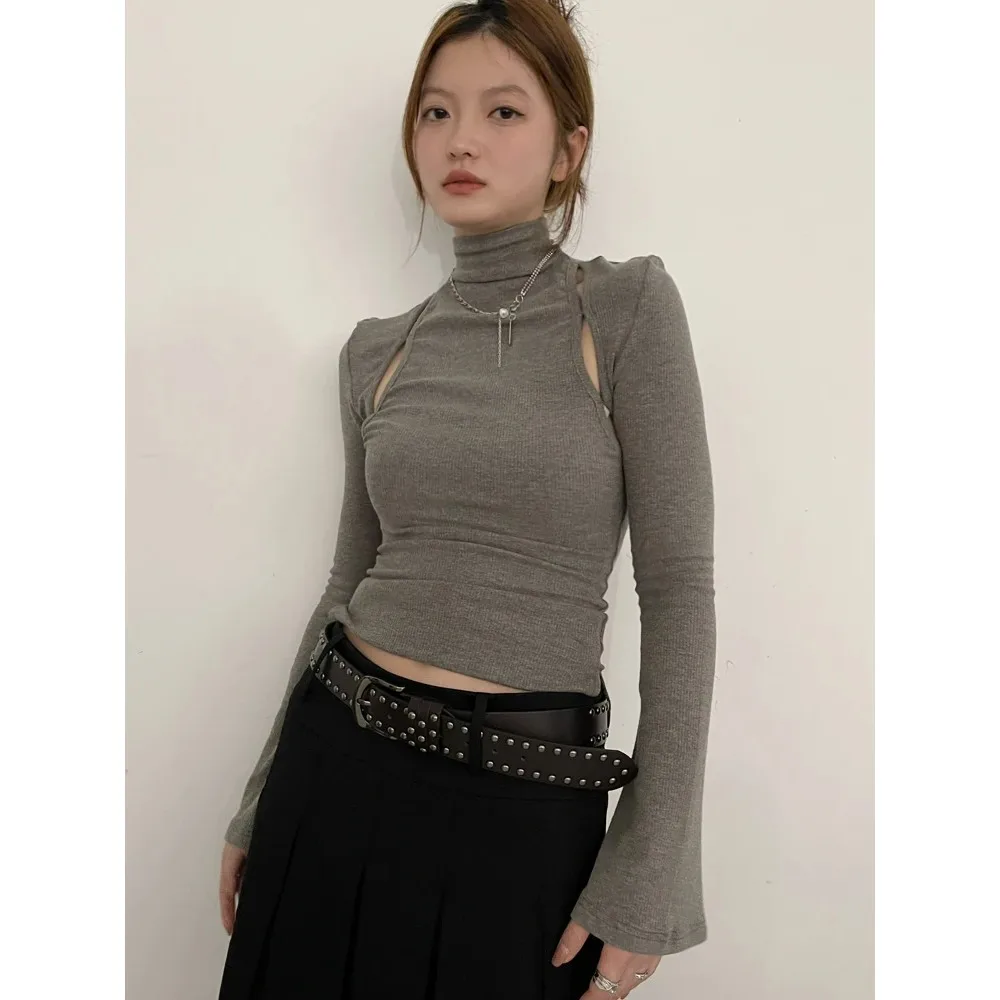 

2025 New Belt Women's Jeans tie-in Ladies' belt fashion personality Rivet Belt senior black fashion