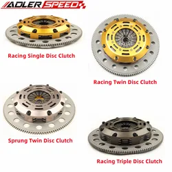 ADLERSPEED Racing /Street Clutch  Single/Twin/Triple Disc Kit Medium WT For AcuraTSX CSX ILX RSX Honda Civic Si K20 K24 K-series