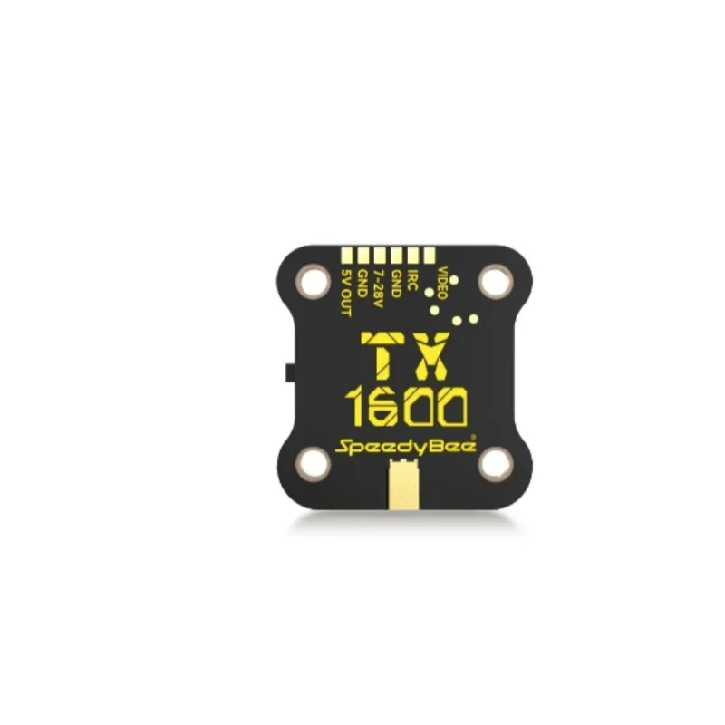 SpeedyBee TX ULTRA TX1600 5.8 جيجا هرتز 48CH 1.6 واط نقل صور محاكاة FPV للتصوير الجوي مع وقت السفر ma
