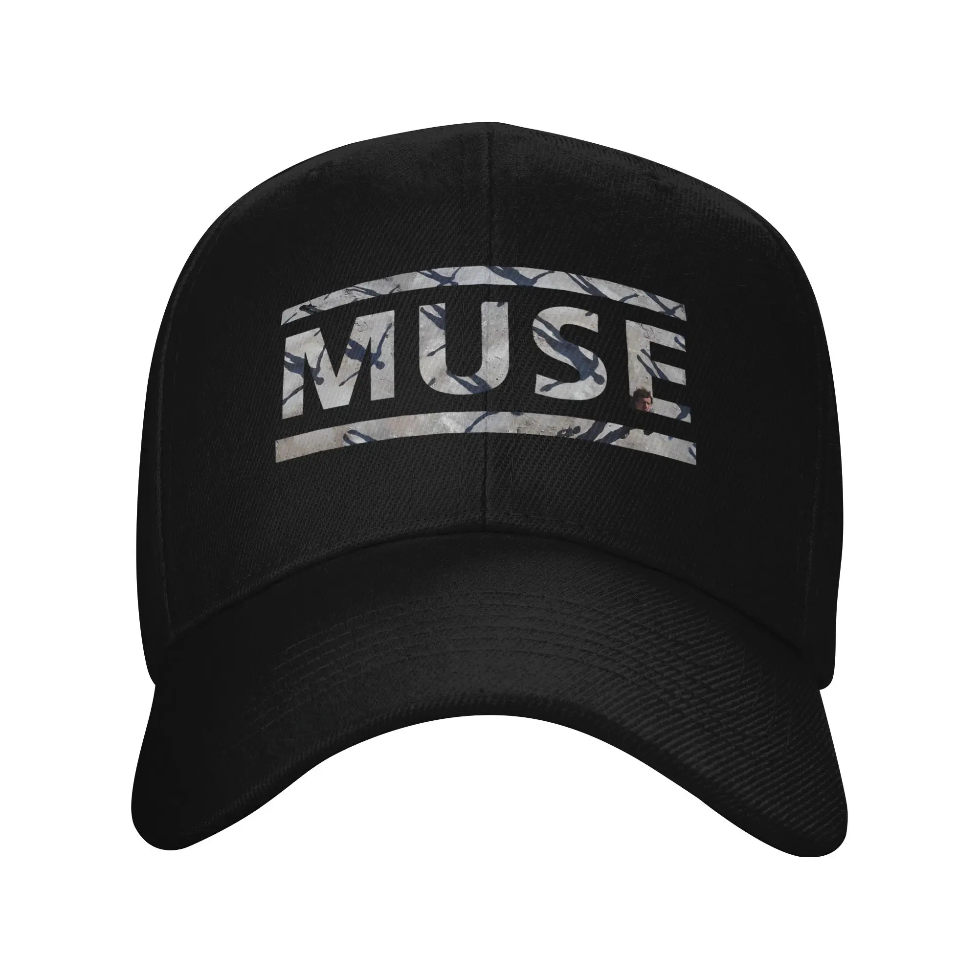 Absolution Muse Cover Logo Trendy Baseball Cap Summer Hot Weather Flat Brim Casual Hat