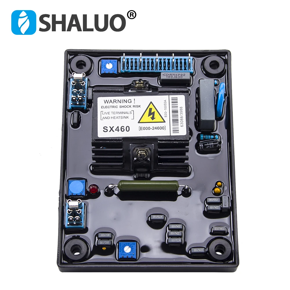 SX460 AVR Power Generator Stabilizer Automatic Voltage Regulator Control Module Panel Diesel Alternator Genset Parts Accessories