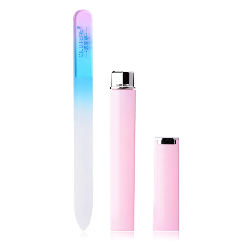 내구성 페디큐어 장식, 도매 매니큐어 장치, 크리스탈 유리 유리 네일 파일, 페디큐어 네일 도구, 크리스탈 Gl